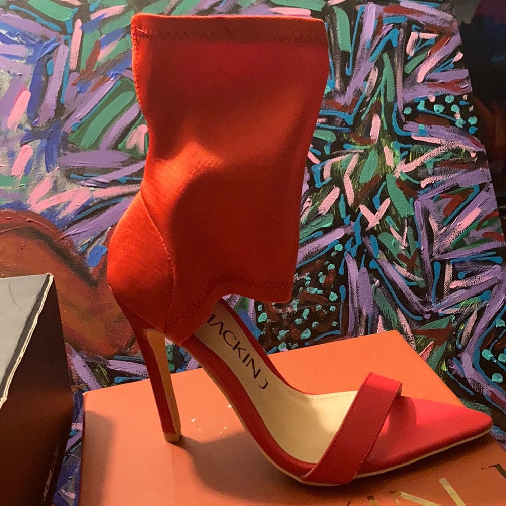 Red Bootie Stiletto